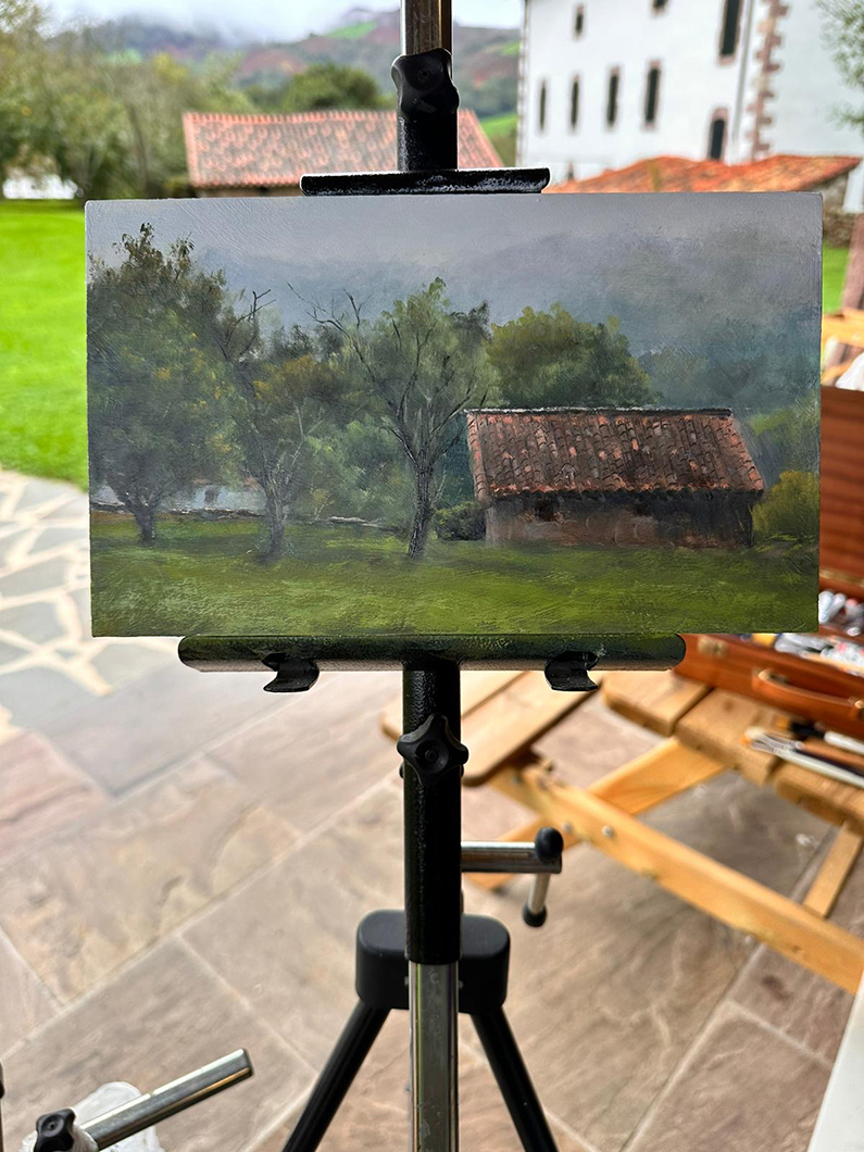 Pintando Baztan